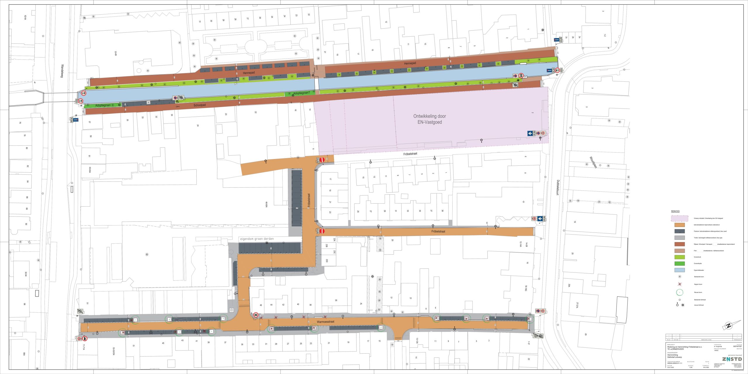 Definitief Definitief Ontwerp Frobelstraat Wormerveer