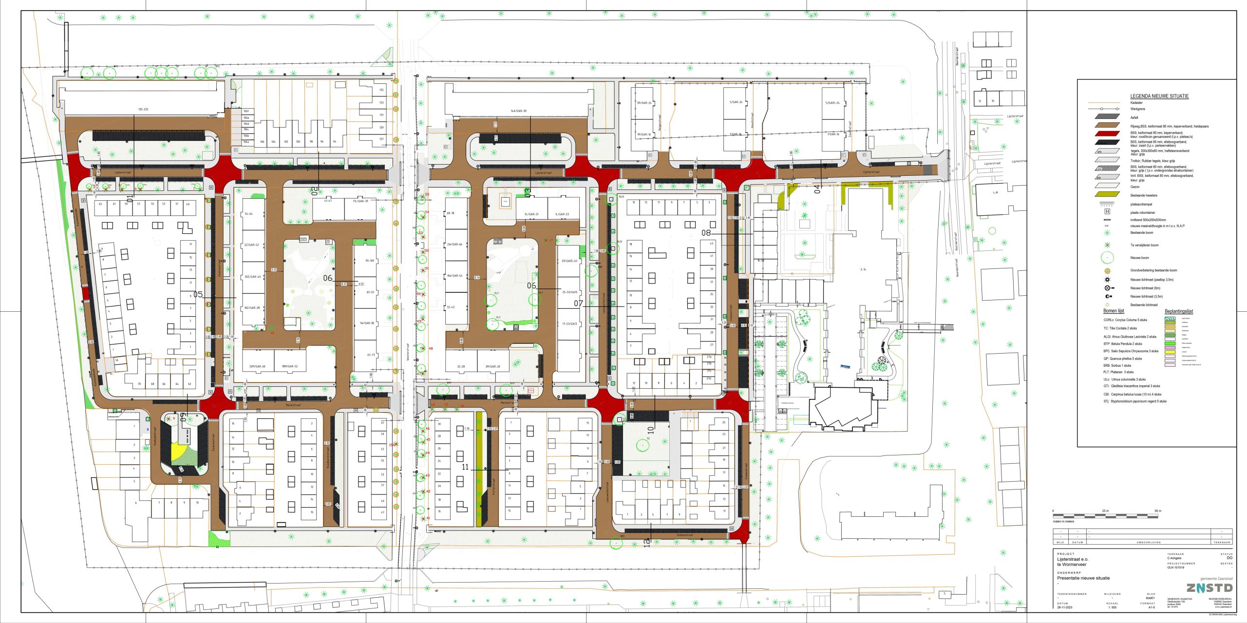 Definitief ontwerp Lijsterstraat Definitief ontwerp Lijsterstraat