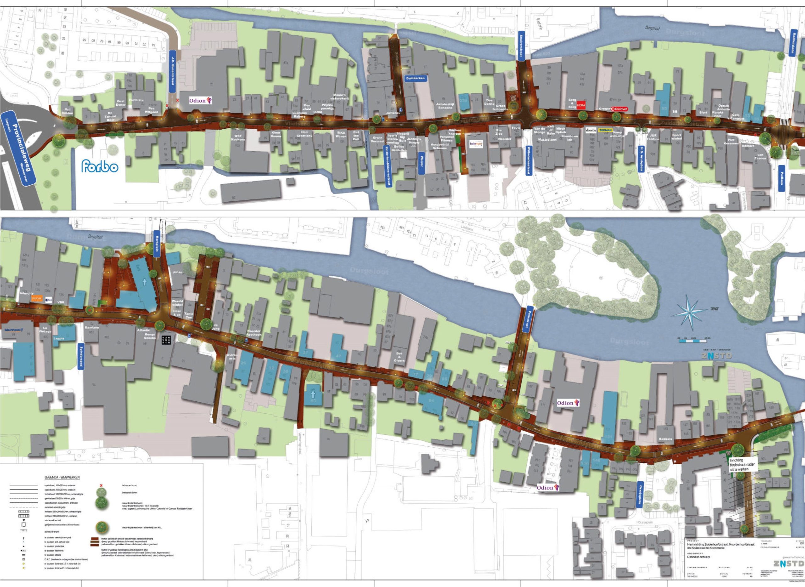 Definitief ontwerp Noorder- en Zuiderhoofdstraat Definitief ontwerp Noorder- en Zuiderhoofdstraat