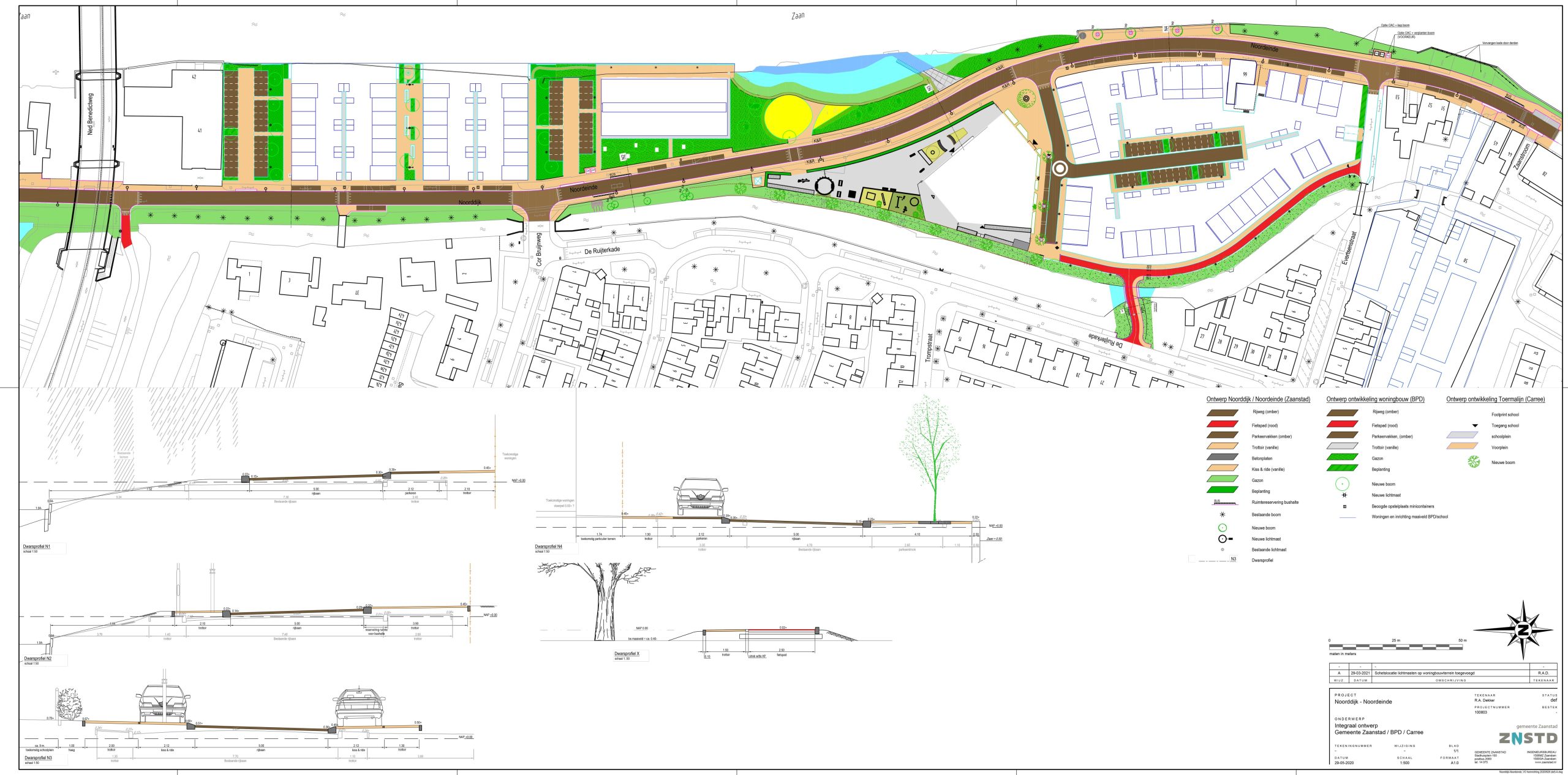 Noordeinde Voorlopig Ontwerp inclusief woningbouw Noordeinde Voorlopig Ontwerp inclusief woningbouw