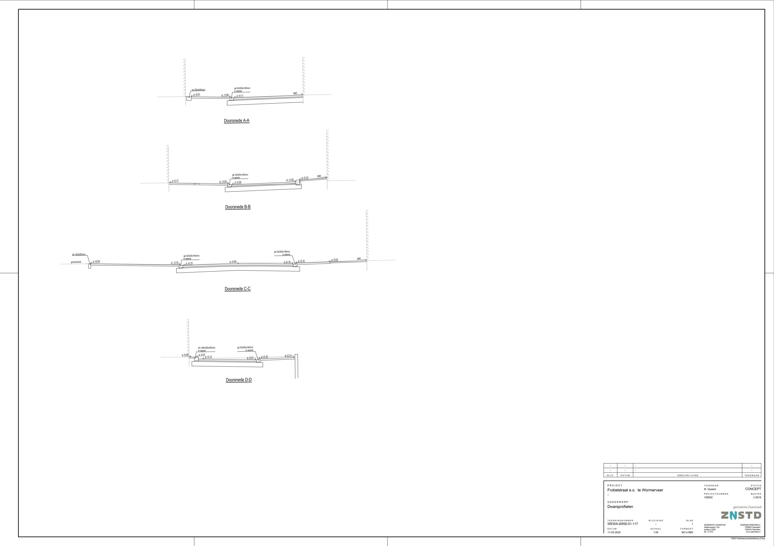 Voorlopig ontwerp Frobelstraat 3 Voorlopig ontwerp Frobelstraat 3