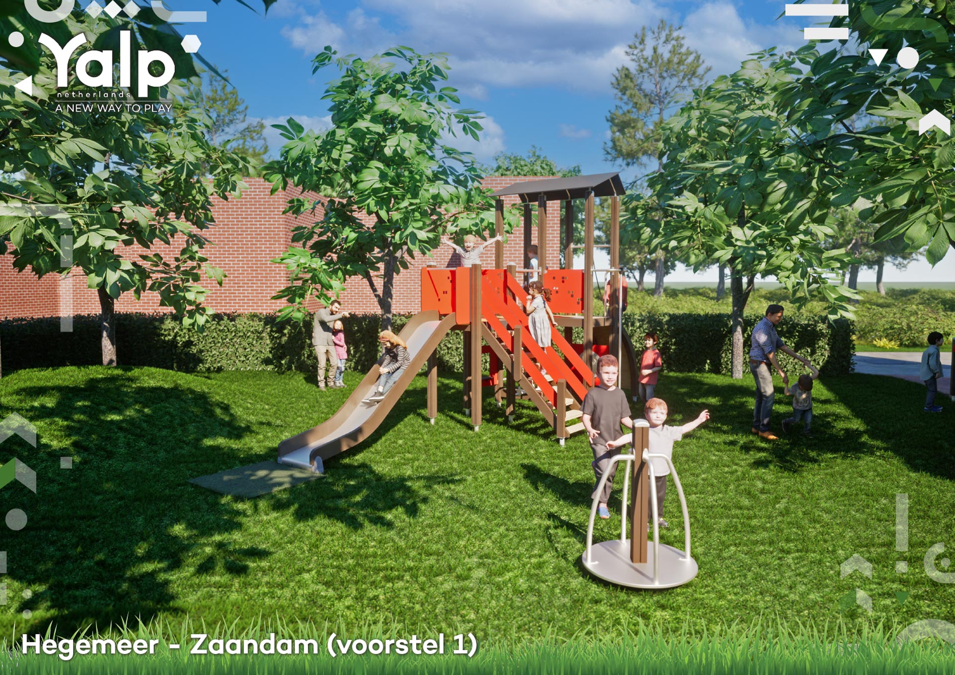 Speelplaats Hegermeer ontwerp 1 - foto 2 Speelplaats Hegermeer ontwerp 1 - foto 2
