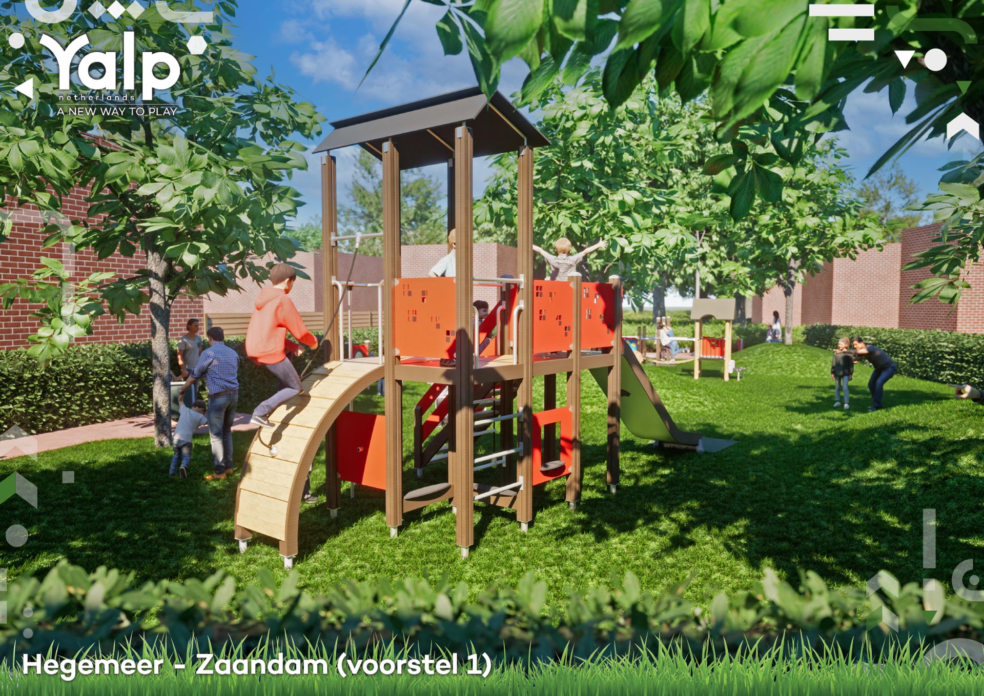 Speelplaats Hegermeer ontwerp 1 - foto 3 Speelplaats Hegermeer ontwerp 1 - foto 3