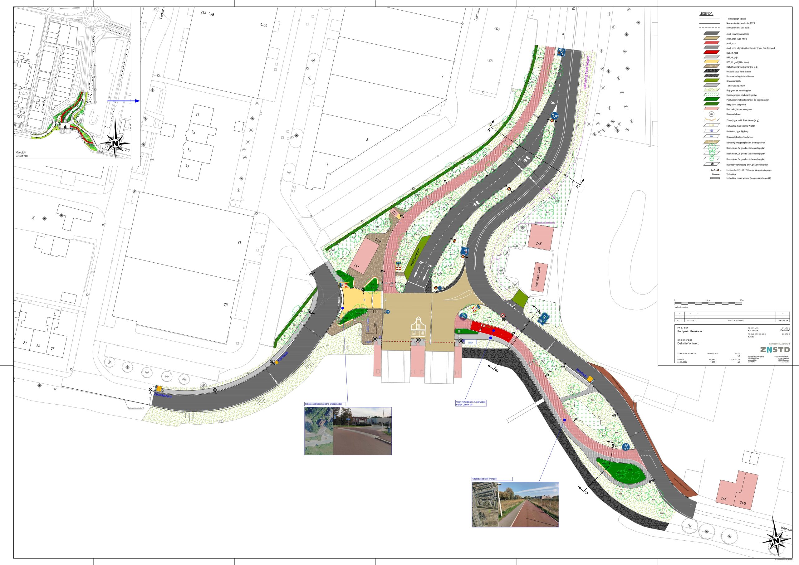 Definitief ontwerp - Pontplein Hemkade Definitief ontwerp - Pontplein Hemkade