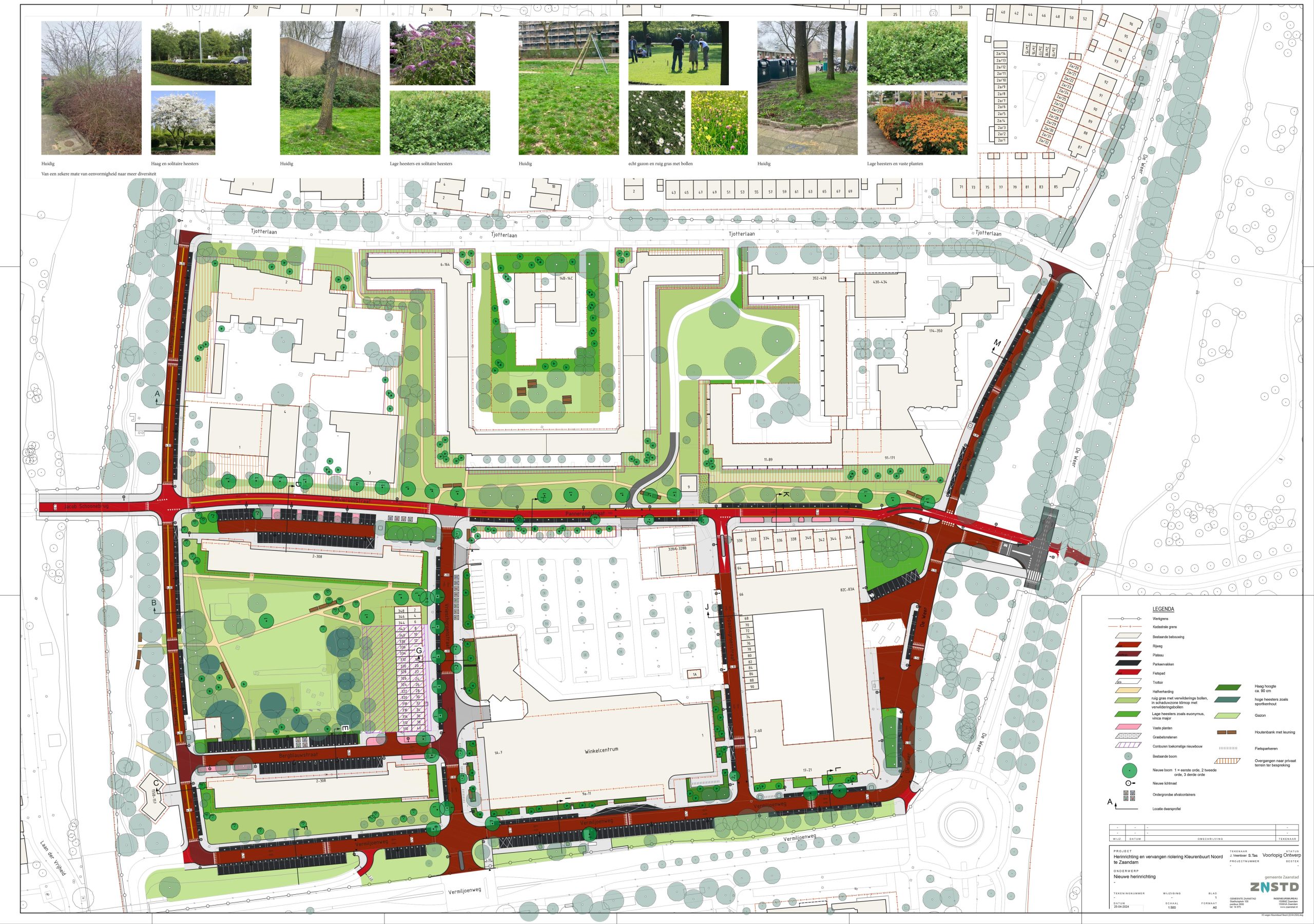 Voorlopig ontwerp - beplanting en wegen Voorlopig ontwerp - beplanting en wegen