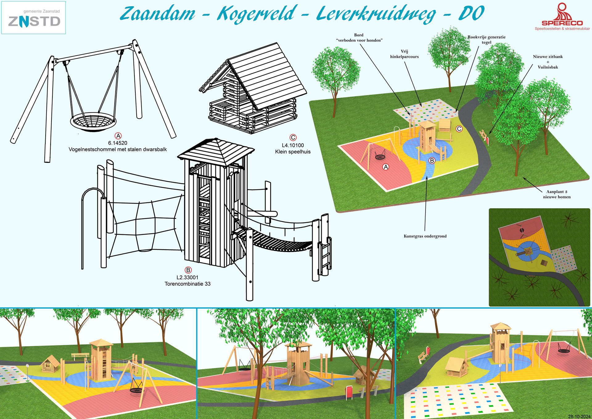 Ontwerp Loggerstraat optie 2 Leverkruidweg definitief ontwerp presentatie deel2