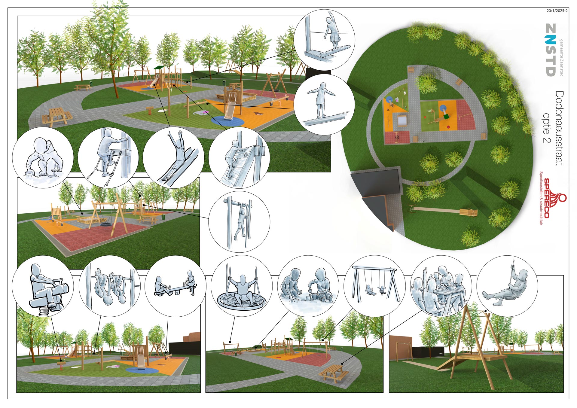 Definitief ontwerp - speelplaats Dodonaeusstraat Definitief ontwerp - speelplaats Dodonaeusstraat