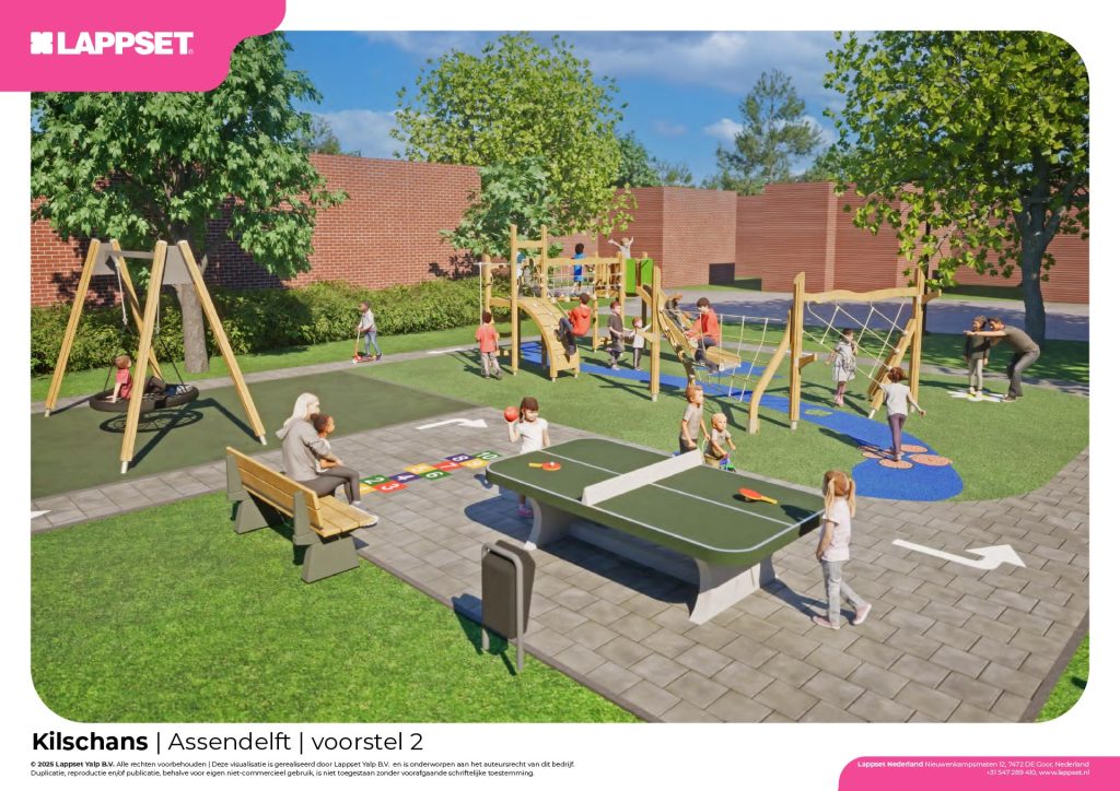 Speelplaats Kilschans - Voorstel 2 - foto 2 Speelplaats Kilschans - Voorstel 2 - foto 2