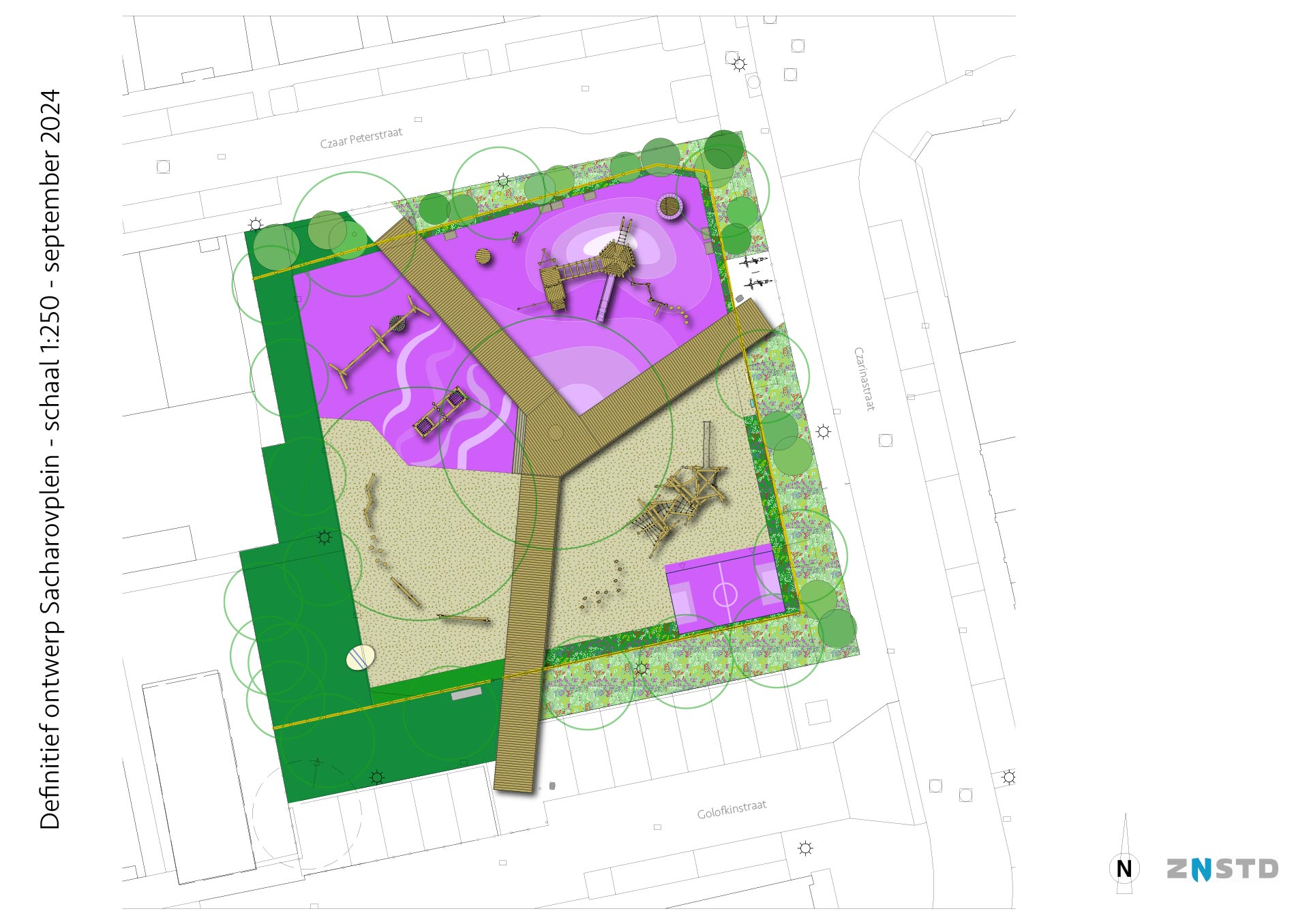 Speelplaats Sacharovplein - definitief ontwerp Speelplaats Sacharovplein - definitief ontwerp