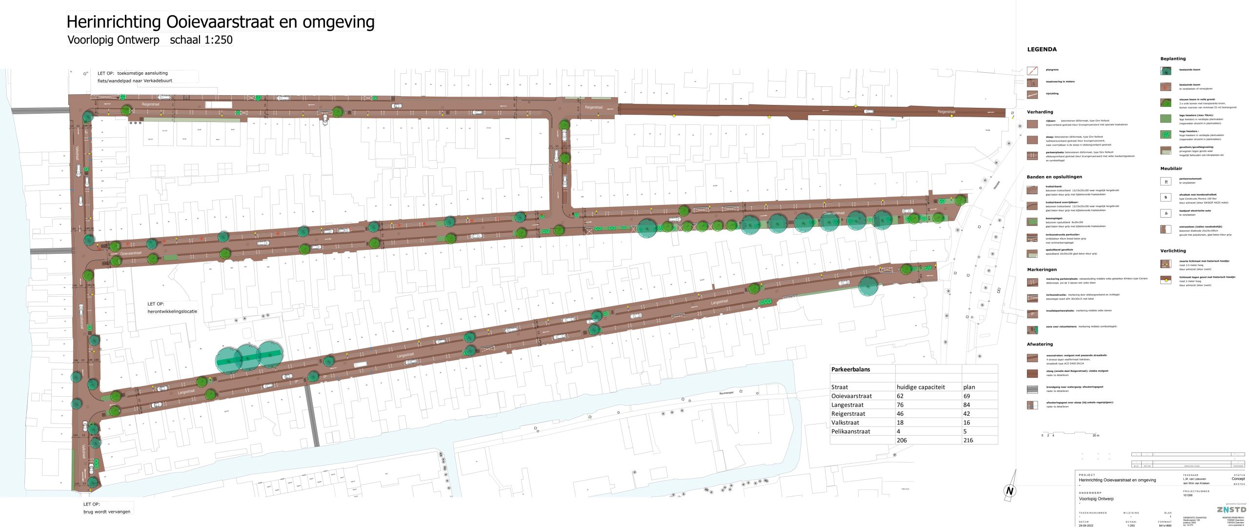 Ooievaarstraat Voorlopig ontwerp