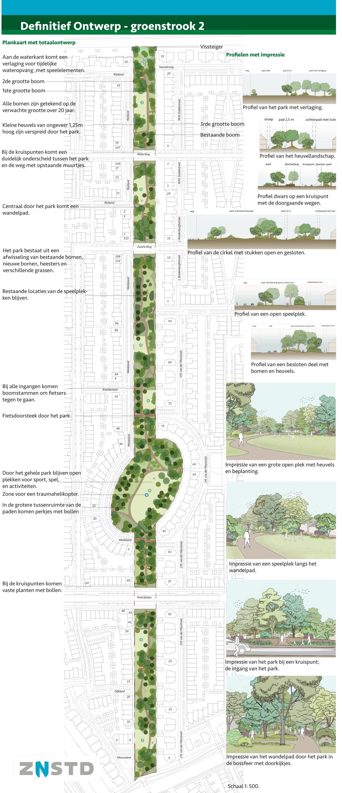 Definitieve ontwerpen - groenstrook 2 Definitieve ontwerpen - groenstrook 2