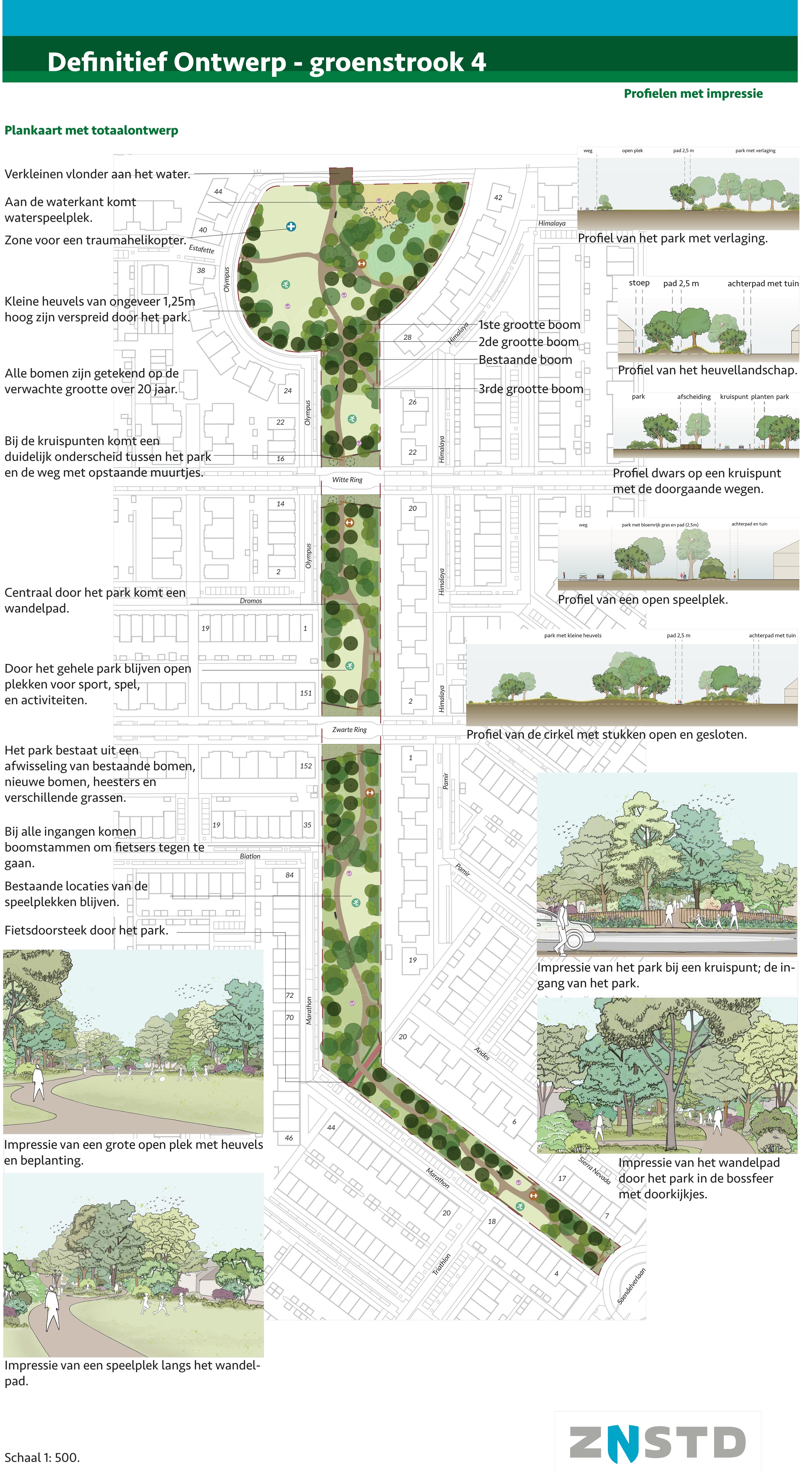 Definitieve ontwerpen - groenstrook 4 Definitieve ontwerpen - groenstrook 4