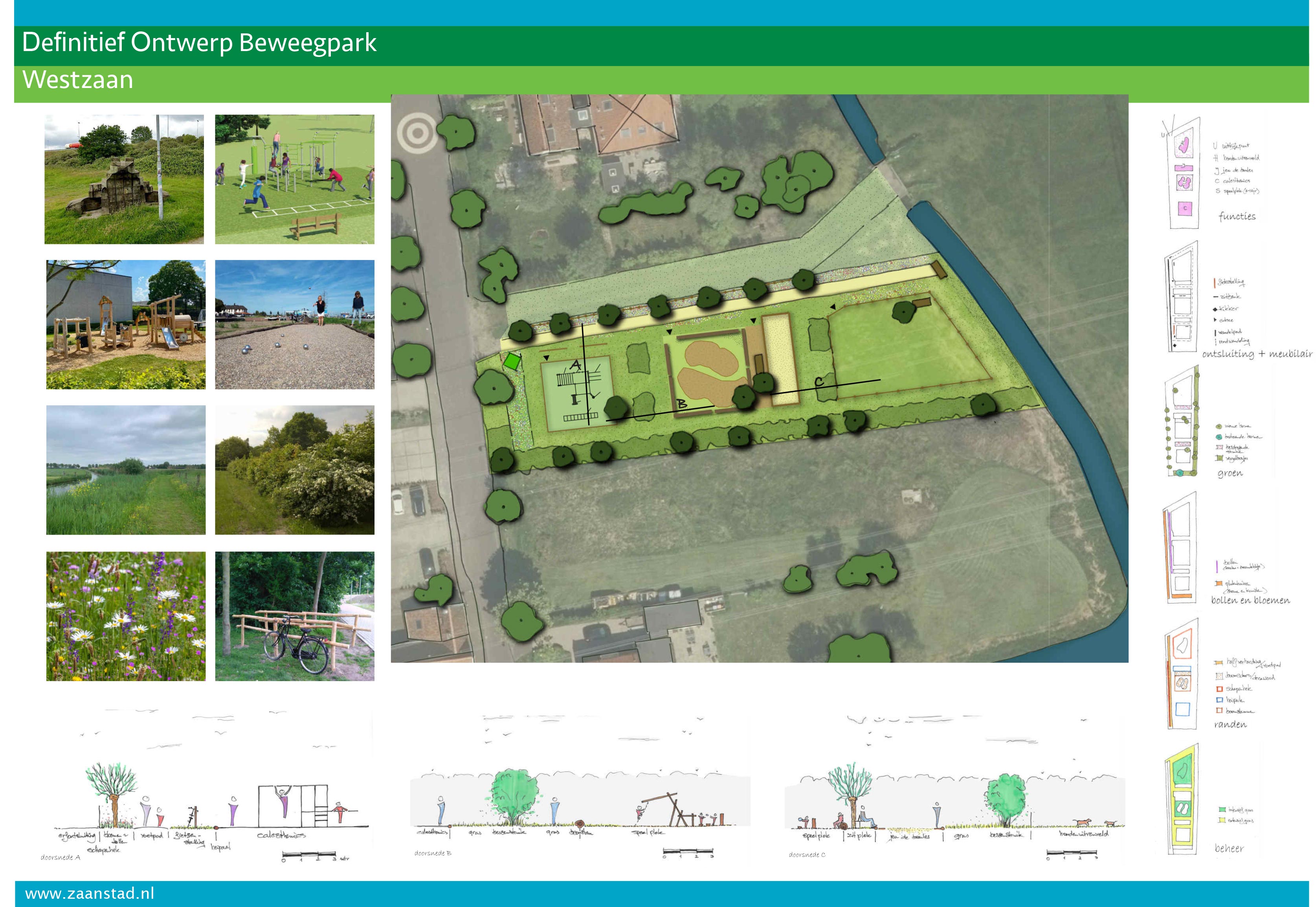 Definitief ontwerp Beweegpark- Westzaan Definitief ontwerp Beweegpark- Westzaan