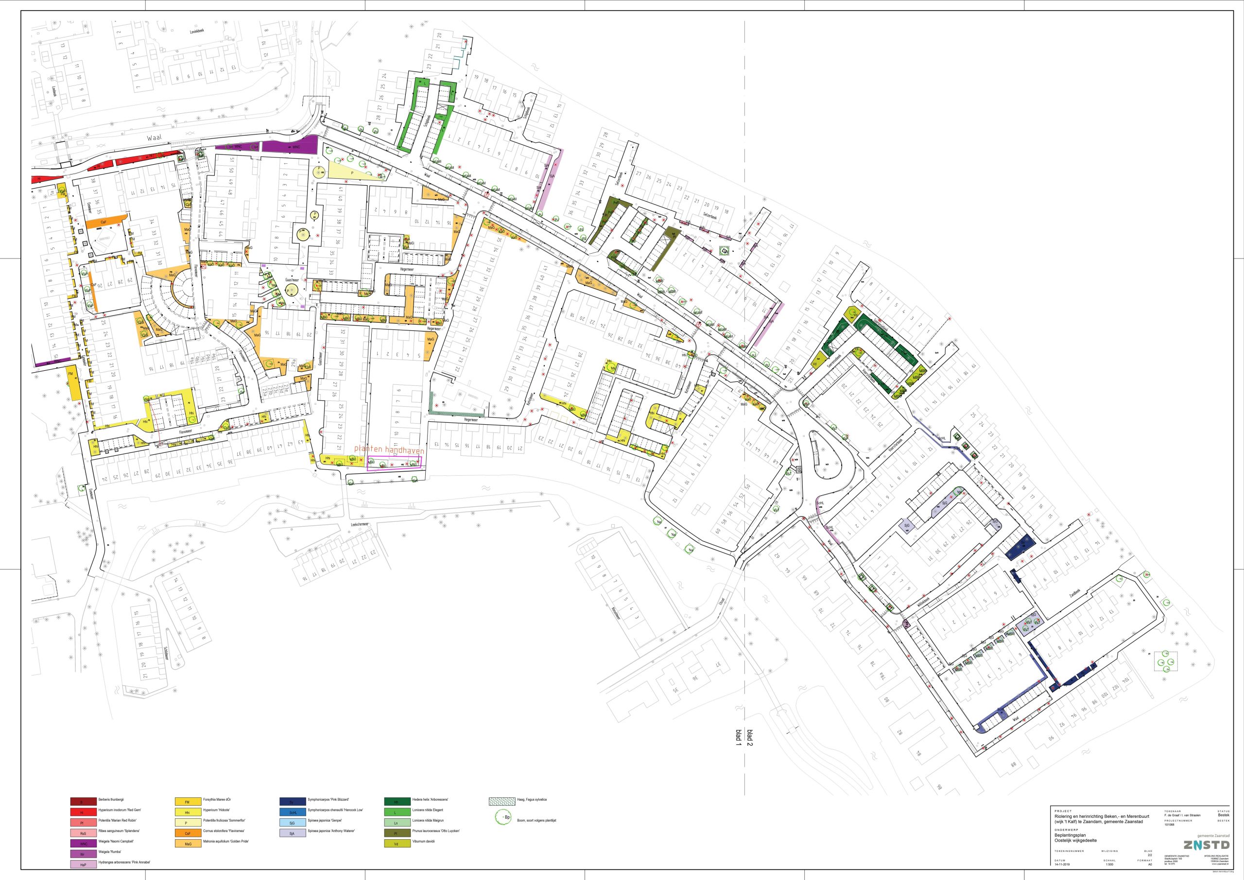 Beplantingsplan Beken Merenbuurt 2 Beplantingsplan Beken Merenbuurt 2