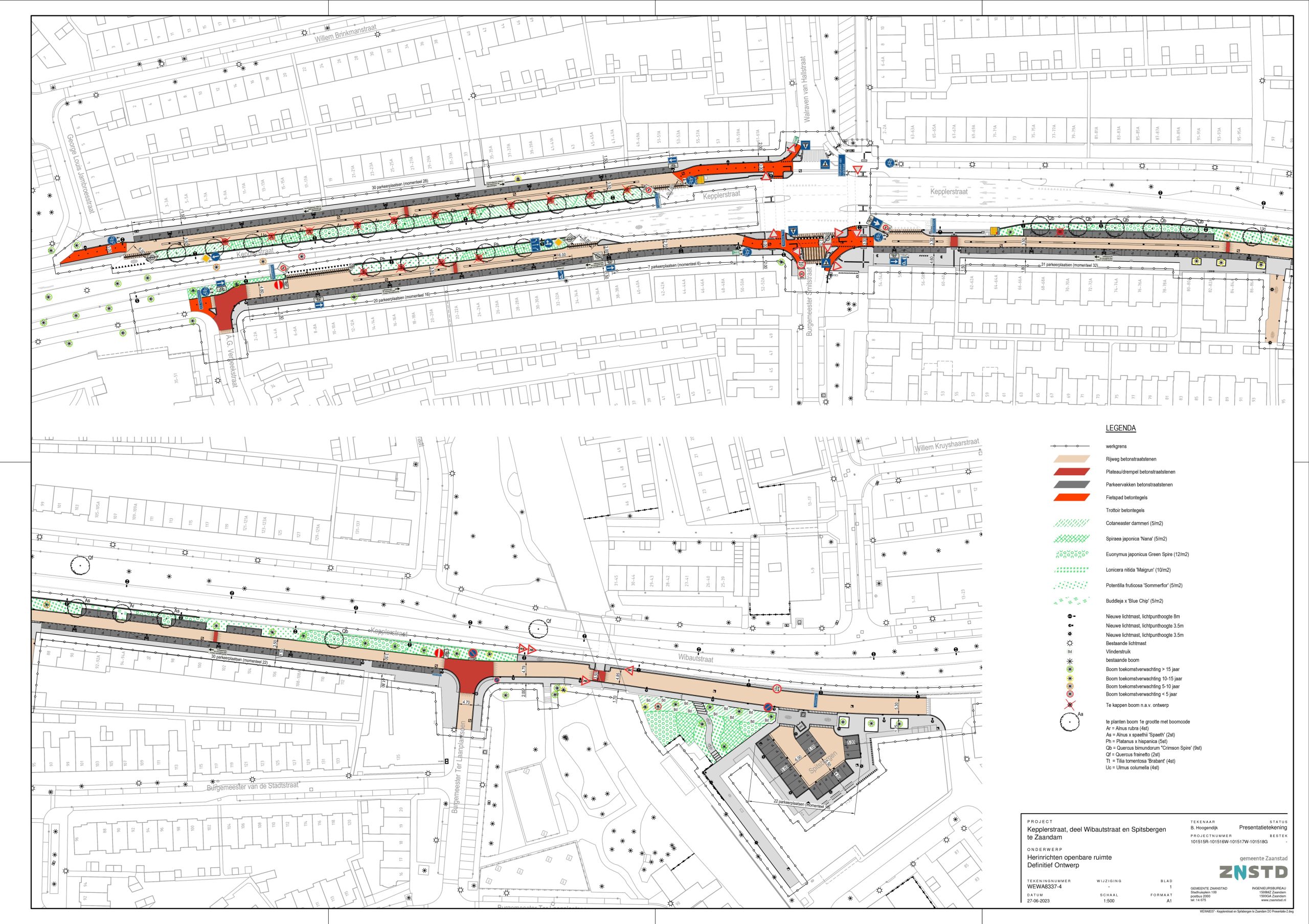 Definitief ontwerp Kepplerstraat en Spitsbergen Definitief ontwerp Kepplerstraat en Spitsbergen