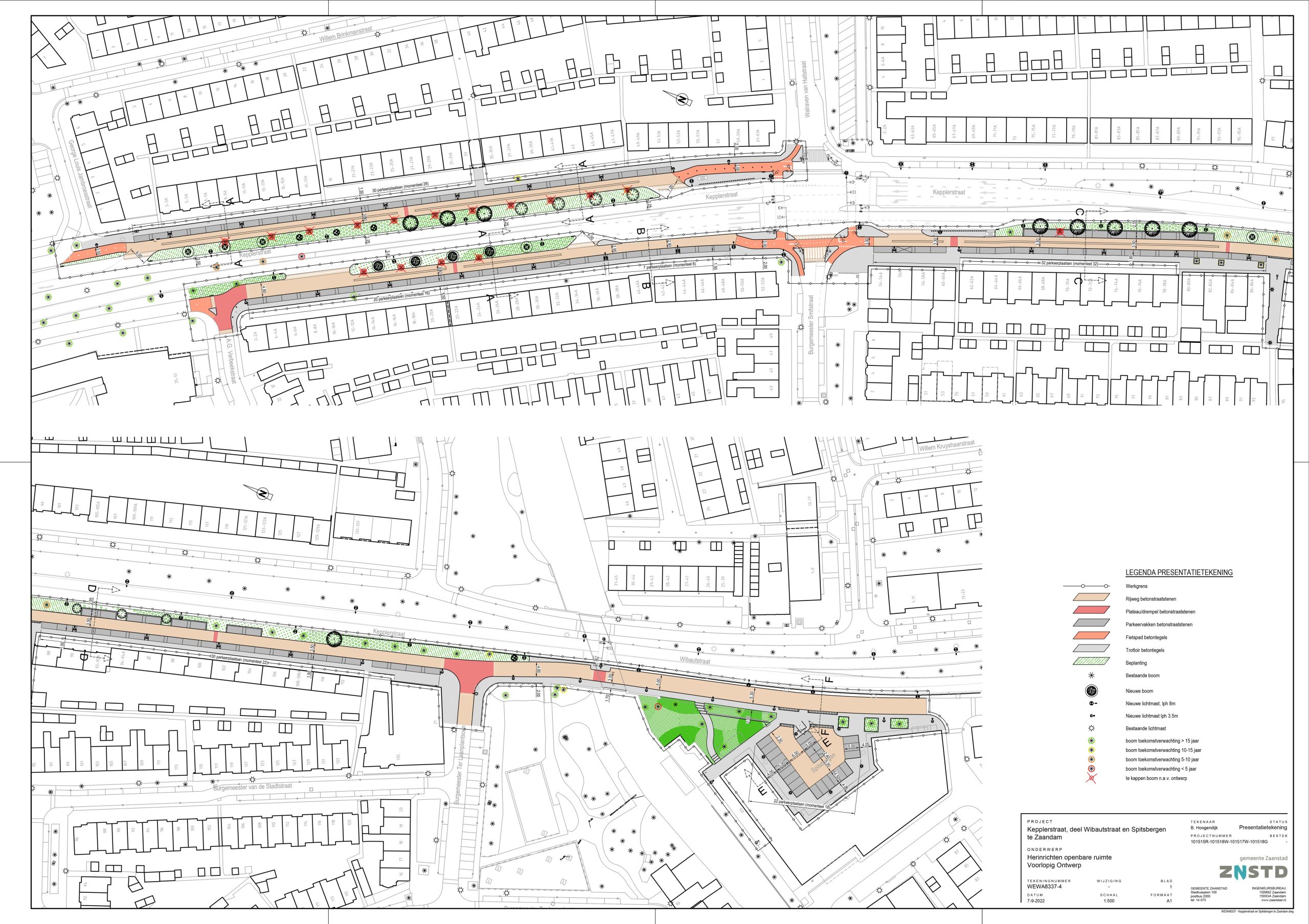 Kepplerstraat Voorlopig ontwerp Kepplerstraat Voorlopig ontwerp
