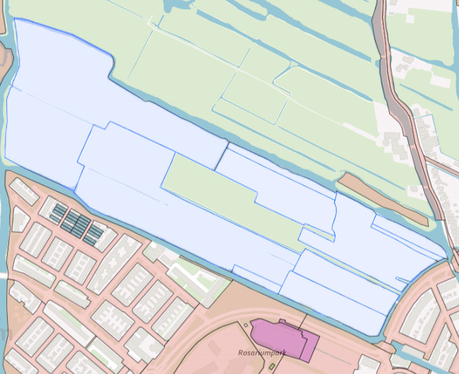 Krommenieër-Woudpolder-kaart