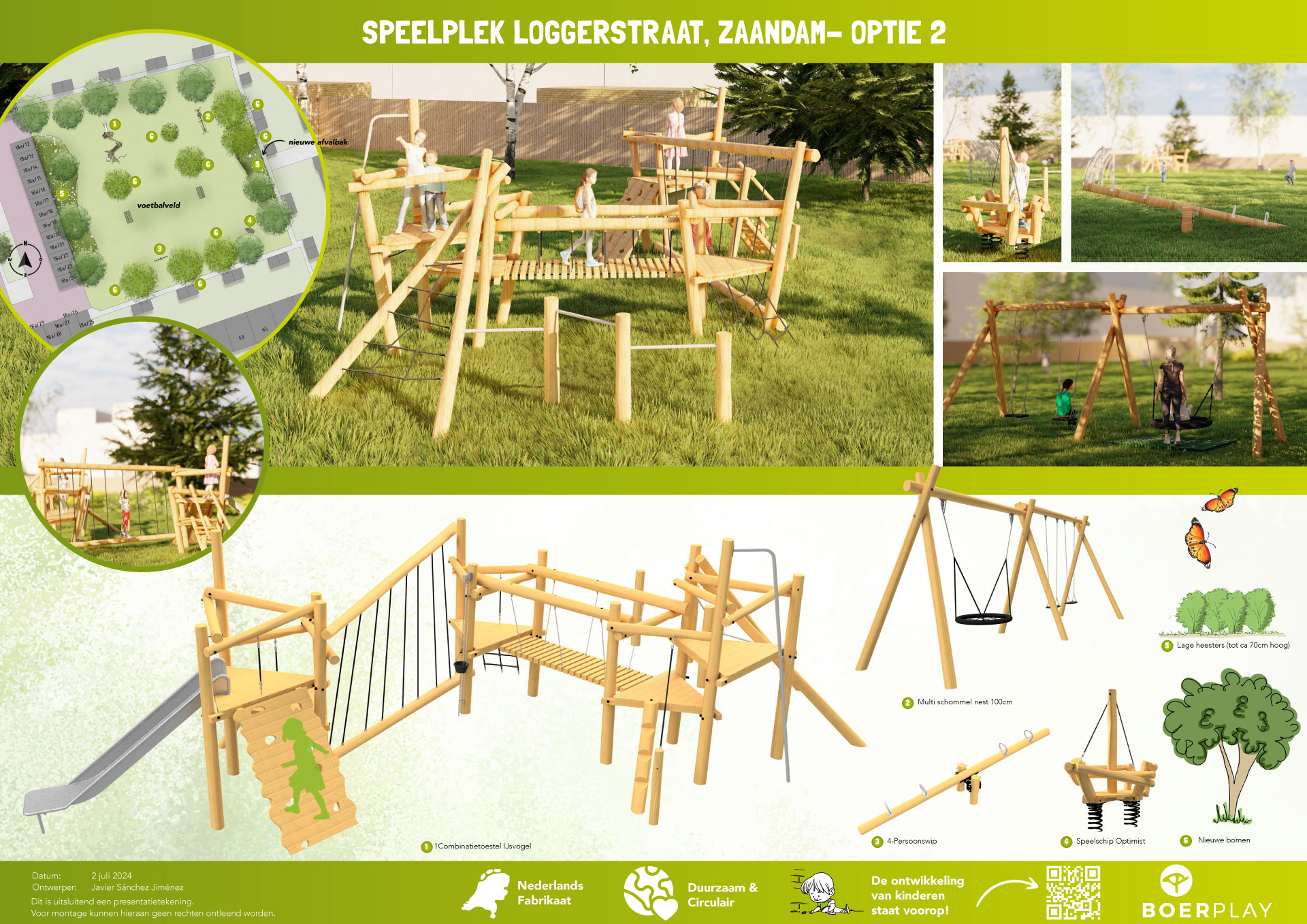 Ontwerp Loggerstraat optie 2 Ontwerp Loggerstraat optie 2