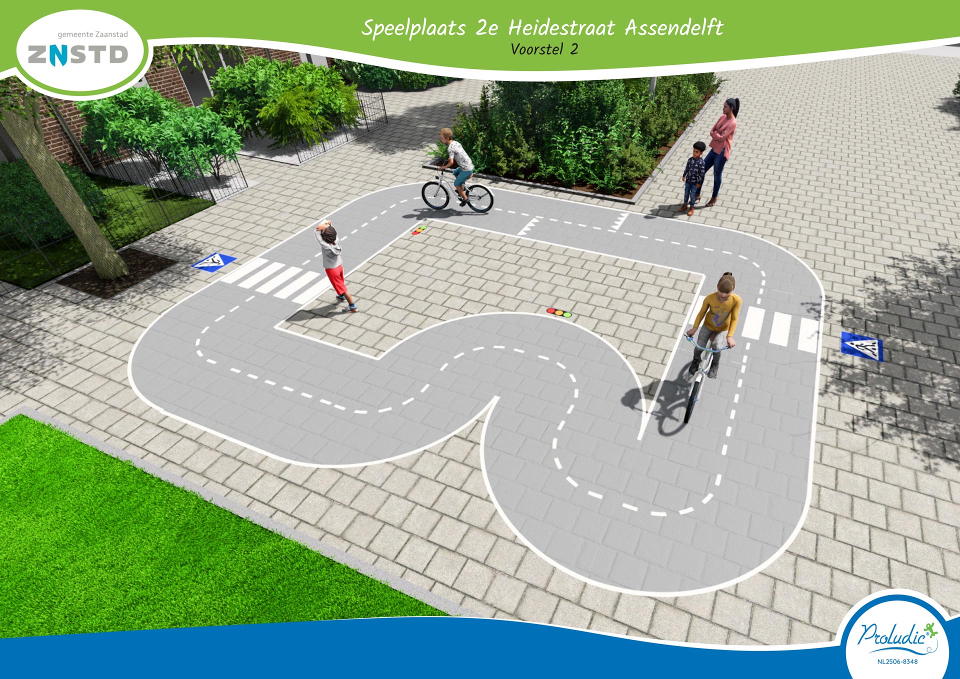 Speelplaats 2e Heidestraat voorstel 2 foto 5 Speelplaats 2e Heidestraat voorstel 2 foto 5