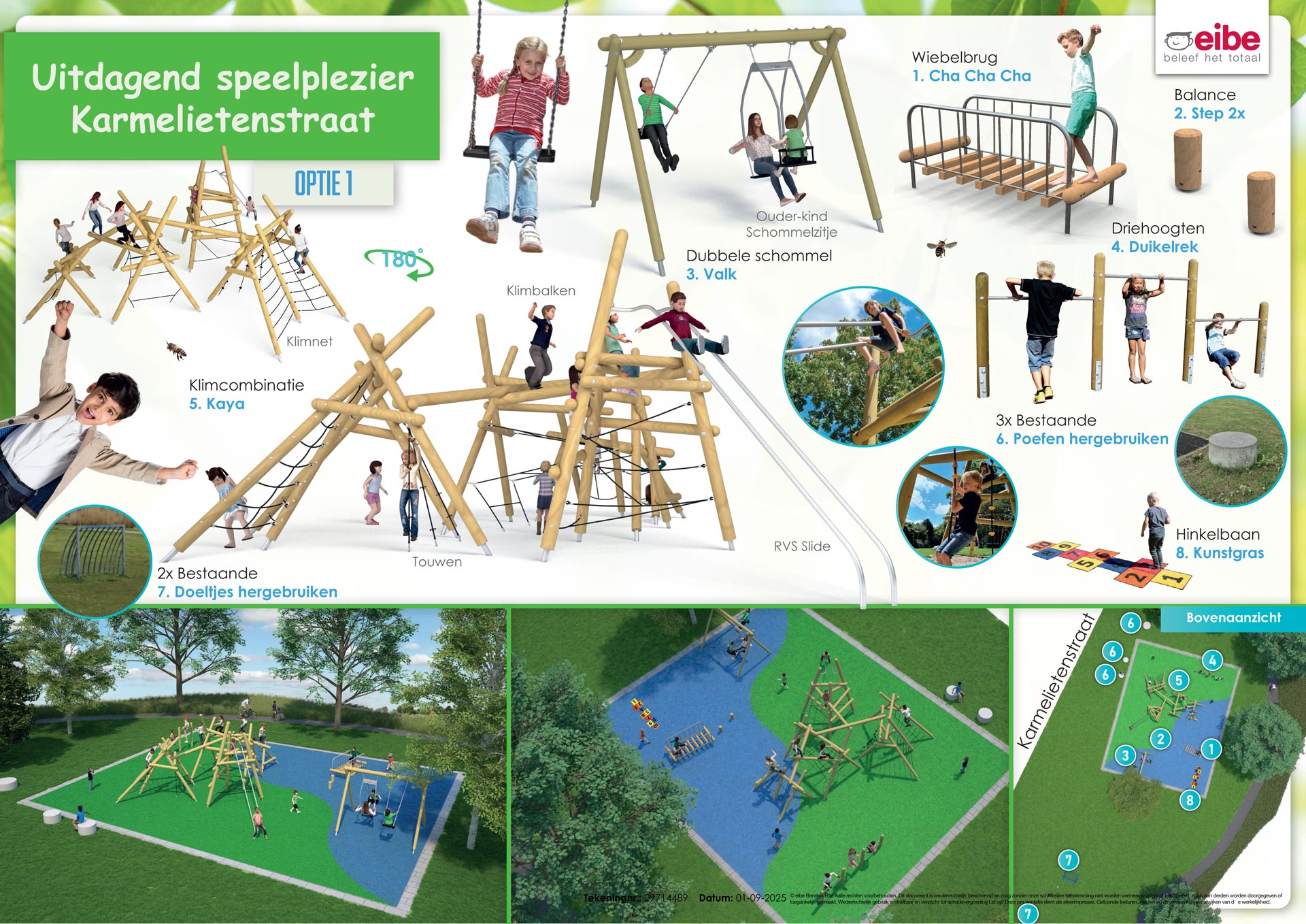 Ontwerp Karmelietenstraat optie 1