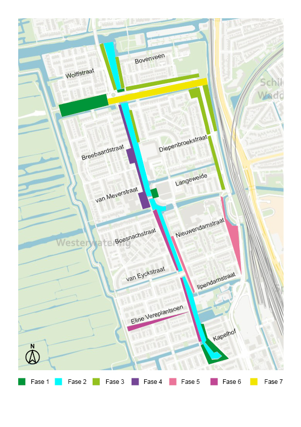 Groener Westerwatering_fasering