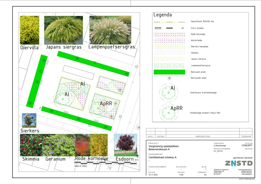 Verblifastraat ontwerp A