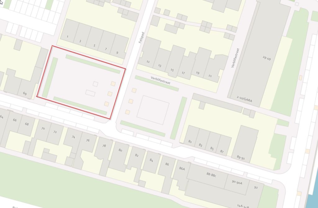 Werkgebied Verblifastraat