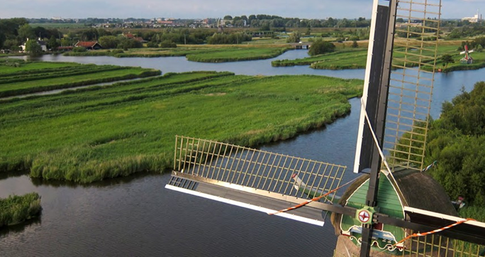 Molen en landelijk gebied Zaanstad