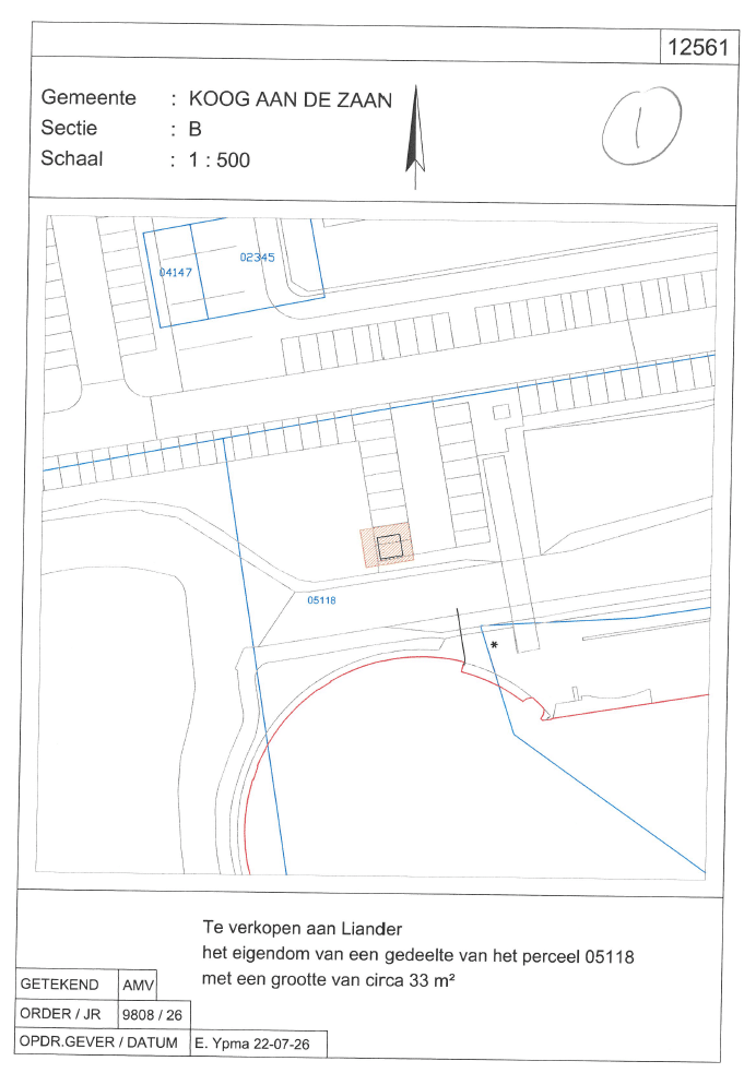 Bijlage 1. Wezelstraat 12 te Koog aan de Zaan