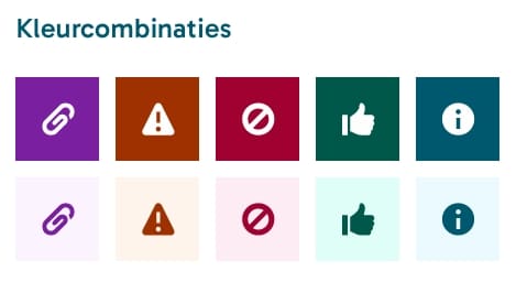 Kleurcombinaties
