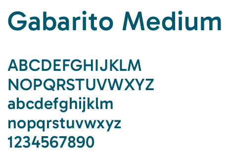 Gabarito lettertype