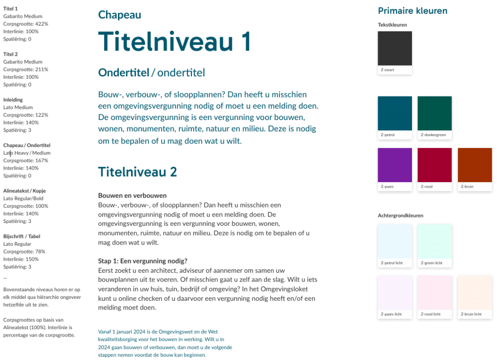 Typografisch kleurgebruik